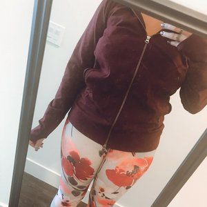 Maroon Lululemon Zip Up